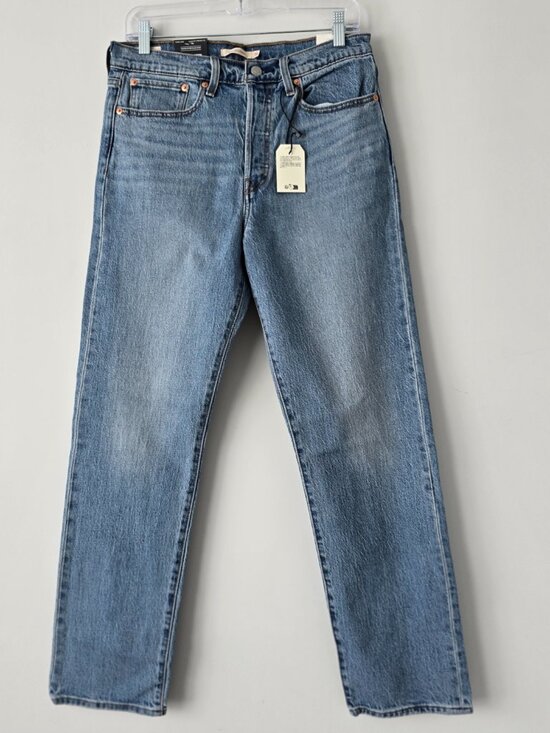 Levi's Denim - Levi's Premium Wedgie Straight Jeans 30 Light Wash 90s NWT
